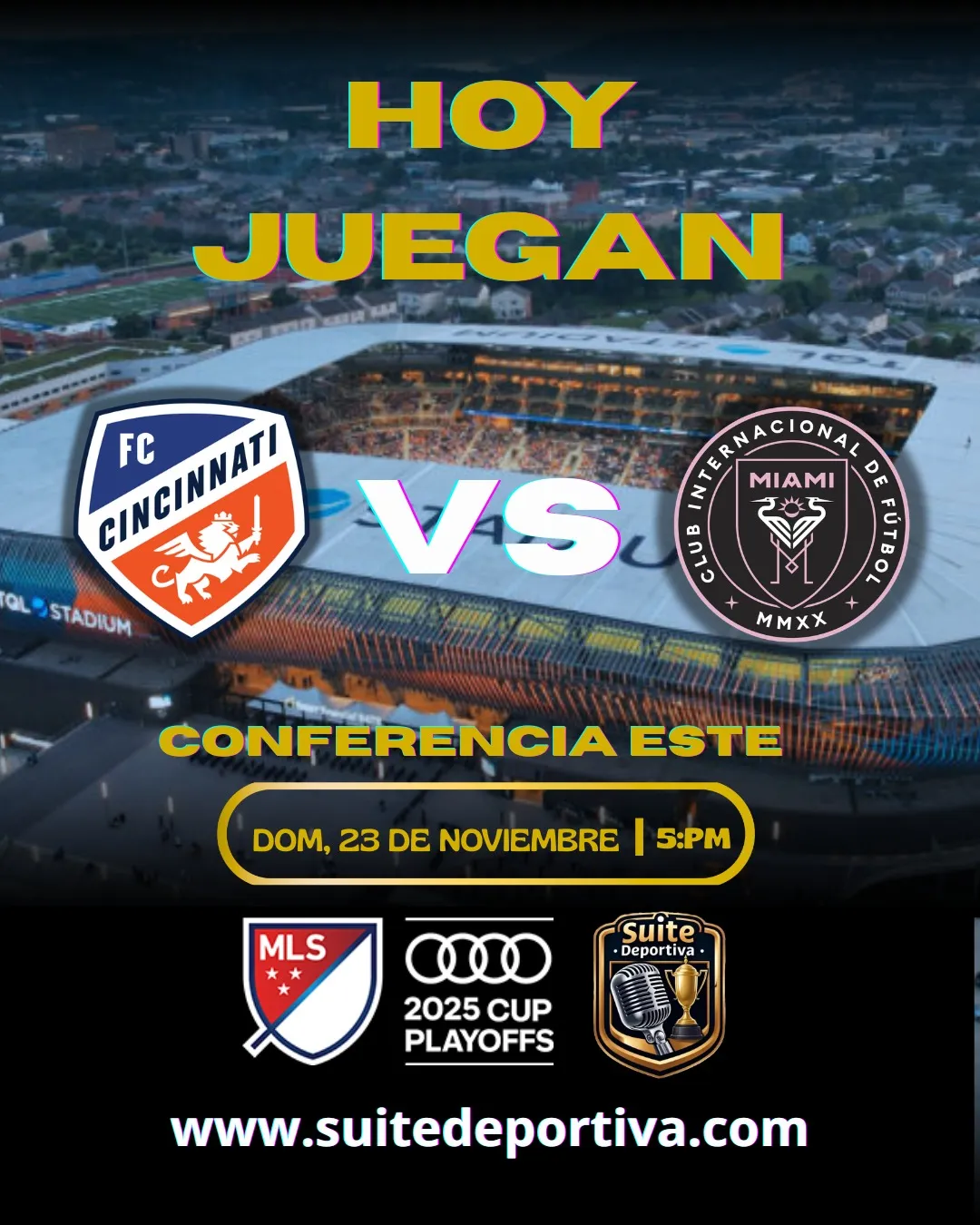 SEMI FINAL QUE PUEDE DEFINIR CONFERENCIA ESTE DE LA MLS 2025 USA