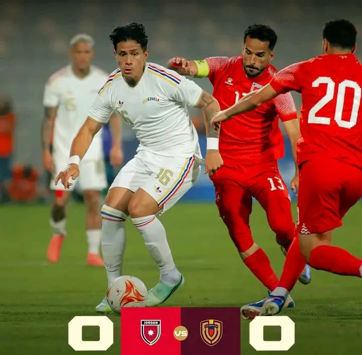 VINOTINTO closes tour with a draw against Jordan - Fondo