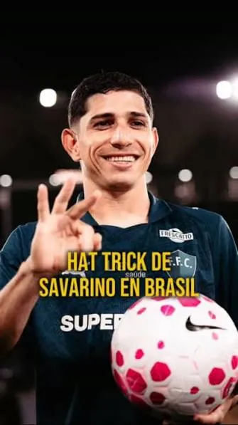 HAT-TRICK del venezolano Savarino en el BRASILEIRAO