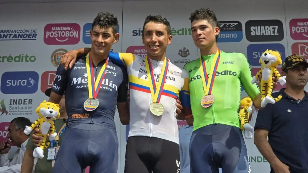 Con La Presencia del Campeón Del Tour de Francia, Se Presento Campeonato Nacional de Ruta Sistecrédito 2026.