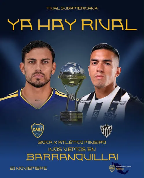 ¡ FINAL INÉDITA ! Boca y Mineiro por "La Gran Conquista" - Fondo
