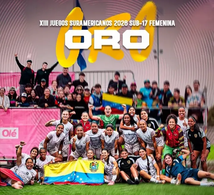 VENEZUELA wins gold in women's soccer at ODESUR - Fondo