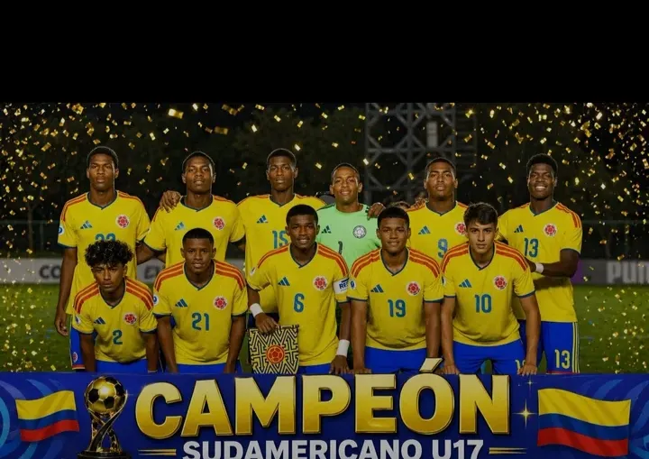 Colombia conquista título del Suramericano U17 - Fondo