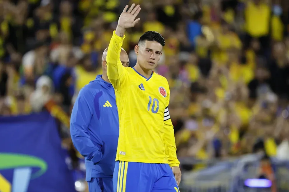 James Rodríguez no va más con la selección COLOMBIA