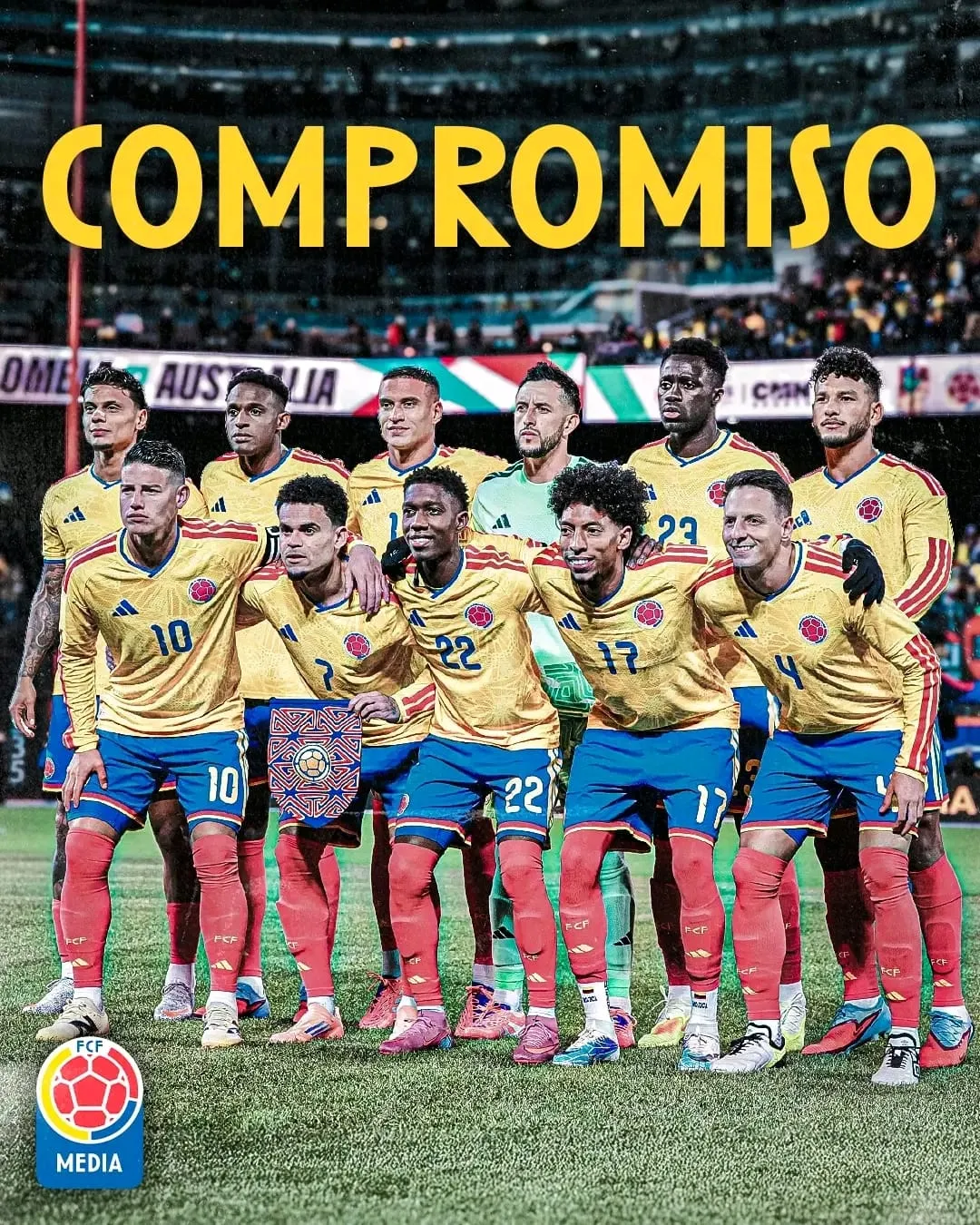 Con el alma y el corazón, COLOMBIA a la Copa Mundial FIFA 2026 