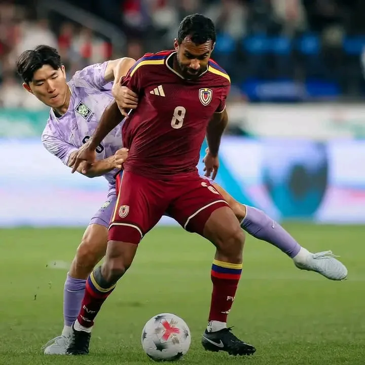VENEZUELA left good impressions in the draw with SOUTH KOREA - Fondo