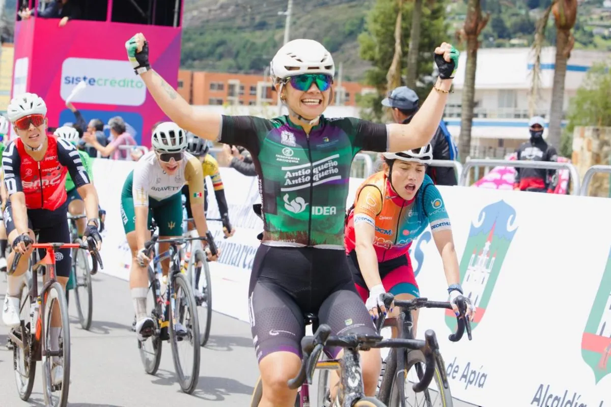 Lina Marcela primera líder en XI VUELTA A COLOMBIA SISTECRÉDITO - Fondo