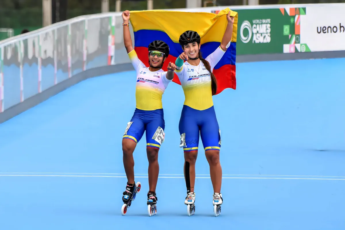 Colombia sigue brillando en los World Skate Games 