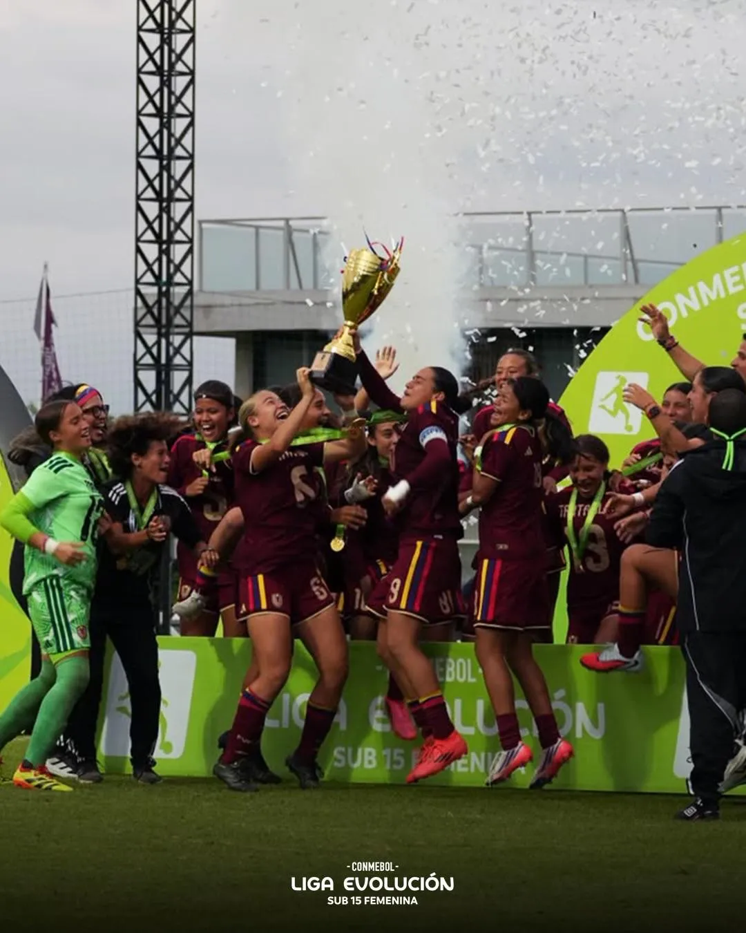 Venezolanas ganan título de LIGA EVOLUCIÓN CONMEBOL - Fondo