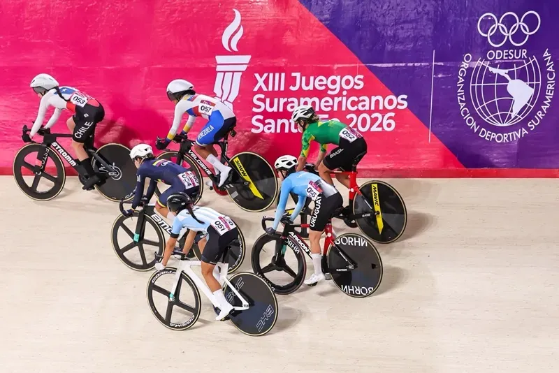 ODESUR. Colombia achieves golden double in Omnium events - Fondo