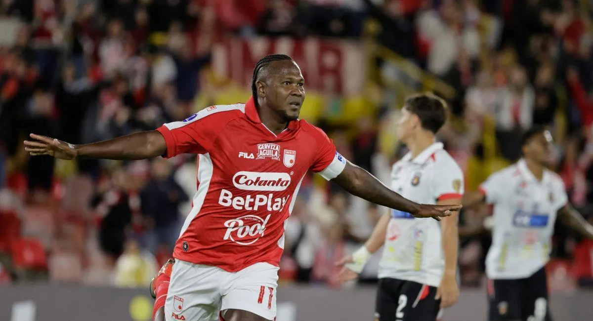 COPA SUDAMERICANA. Santa Fe triunfa frente al Caracas