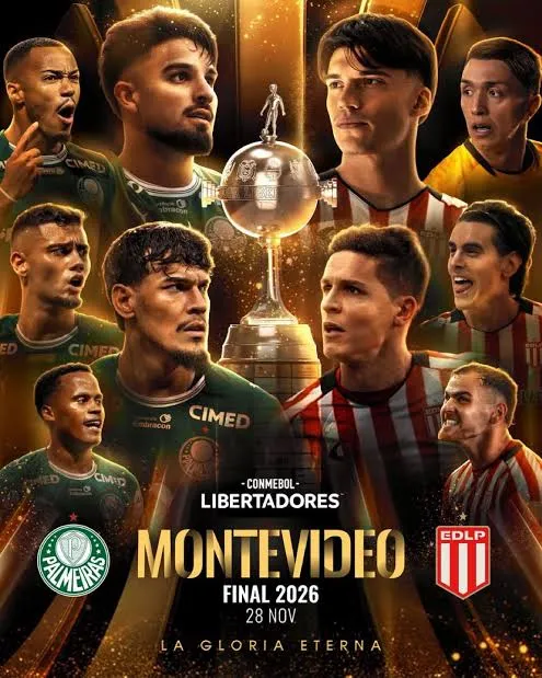 Estudiantes y Palmeiras en la gran final de "La GLORIA ETERNA" - Fondo